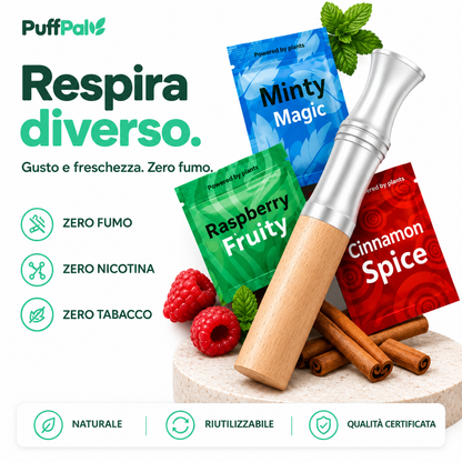 Puffpal™ L'alternativa naturale all'abitudine.